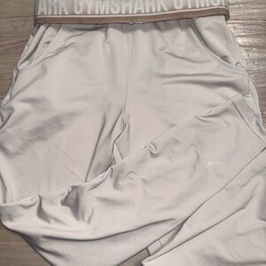 Gymshark Cream Track Pants